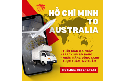 BÃNG GIÁ GỬI HÀNG ĐI ÚC